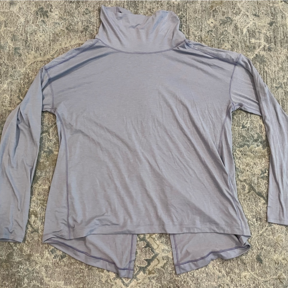 Lululemon purple turtleneck